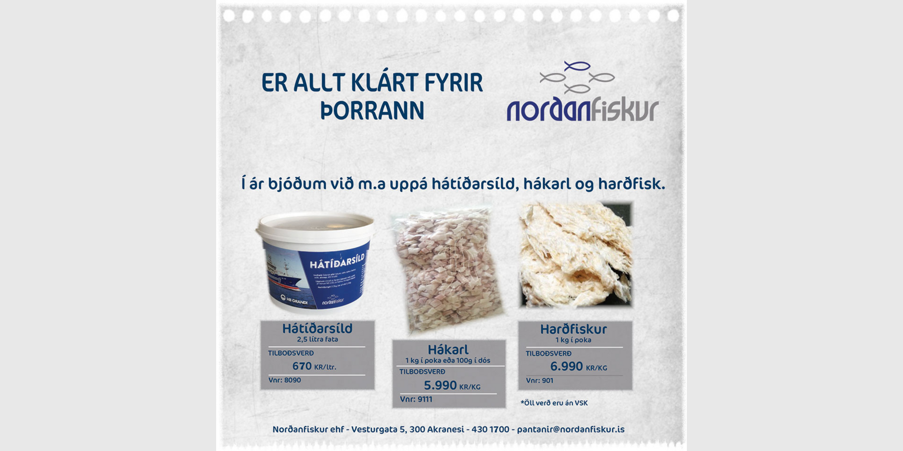 Allt fyrir þorrann